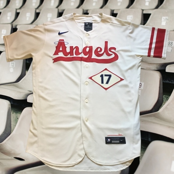 Nike Los Angeles Angels Shohei Ohtani Number 17 Authentic Jersey - Picture 16 of 16
